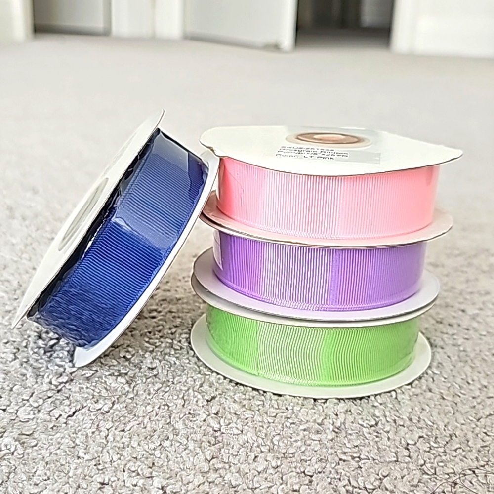 GROSSGRAIN RIBBON 7/8"×25YD